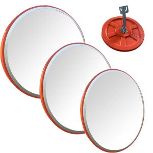 Convex Safety Mirror 130 Degree Wide Angle Blind Spot Mirror for Home Office Outdoor Garage