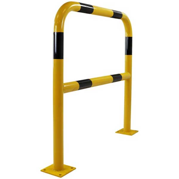 Durable Steel Yellow & Black Bolt Down Barrier