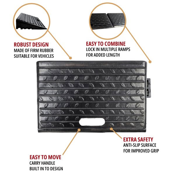 Heavy-Duty Kerb Ramp for Vehicle Access