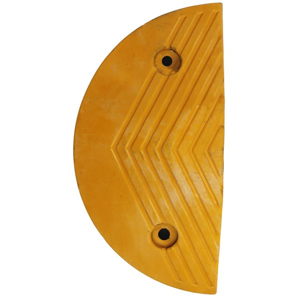 Traffic Safety Rubber Speed Bump in Circular Pattern