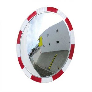 Zinc-Plated Convex Road Mirror Highly Versatile Reflective Edge
